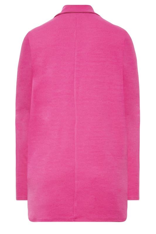 LTS Pink Scuba Longline Blazer | Long Tall Sally 7