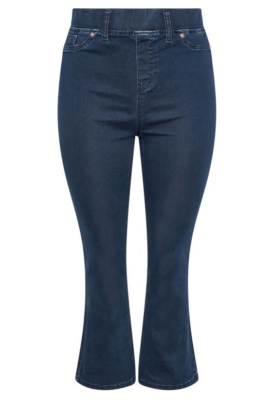 YOURS Plus Size Blue Bootcut Jeggings | Yours Clothing  5