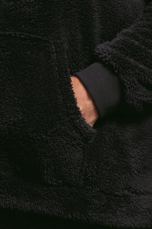 BadRhino Big & Tall Black Batman Super Soft Fleece Lounge Set | BadRhino 5
