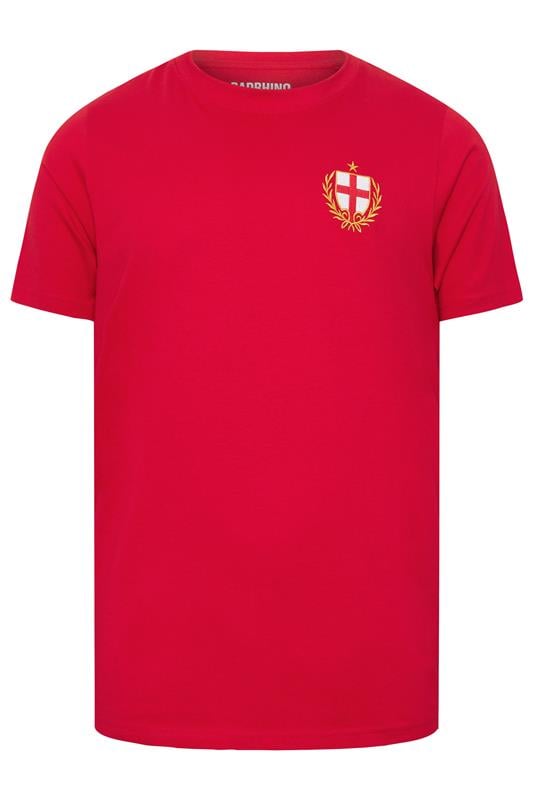 BadRhino Big & Tall Red England Crest T-Shirt | BadRhino 5