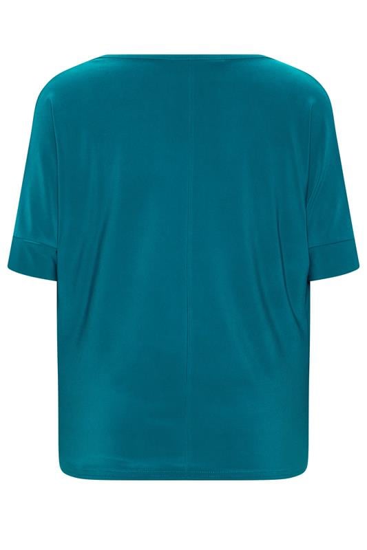 STAR Teal Green Cowl Neck Top | StarByJM 2