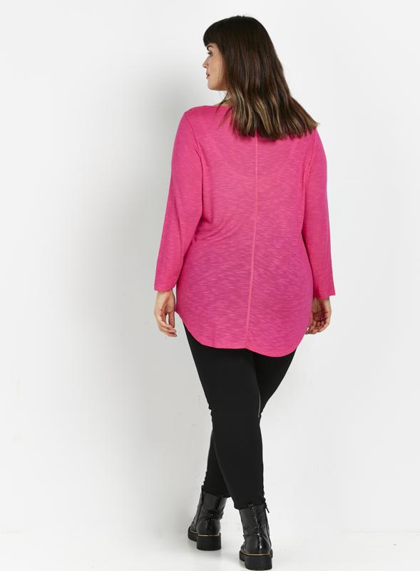 Long Sleeve Pink T-Shirt 4
