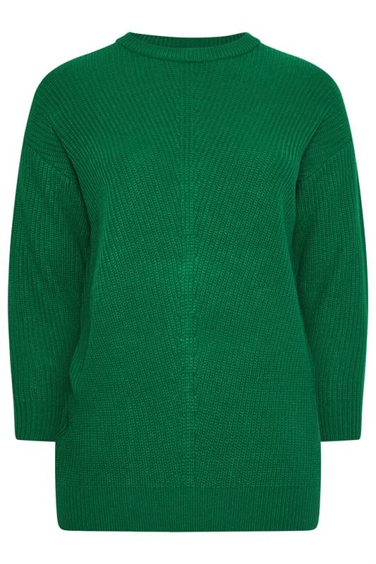 YOURS Plus Size Dark Bright Essential Knitted Jumper | Yours Clothing 5