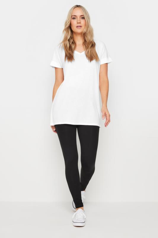 LTS Tall Black Premium Cotton Leggings | Long Tall Sally 4