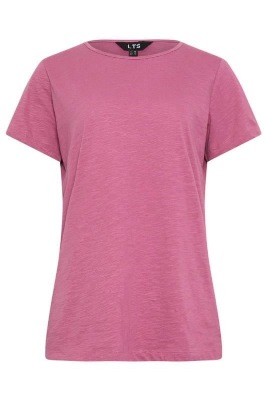 LTS Tall Womens Pink Short Sleeve T-Shirt | Long Tall Sally 5