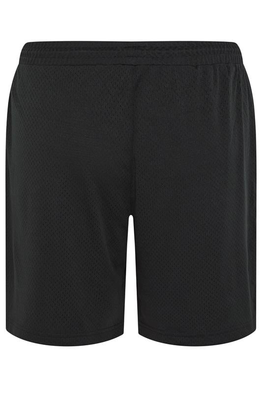 IronRhino Big & Tall Black Lightweight Mesh Shorts | IronRhino 6