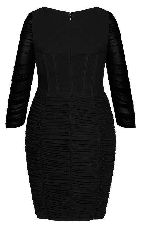 Sexy Bustier Black Dress 5