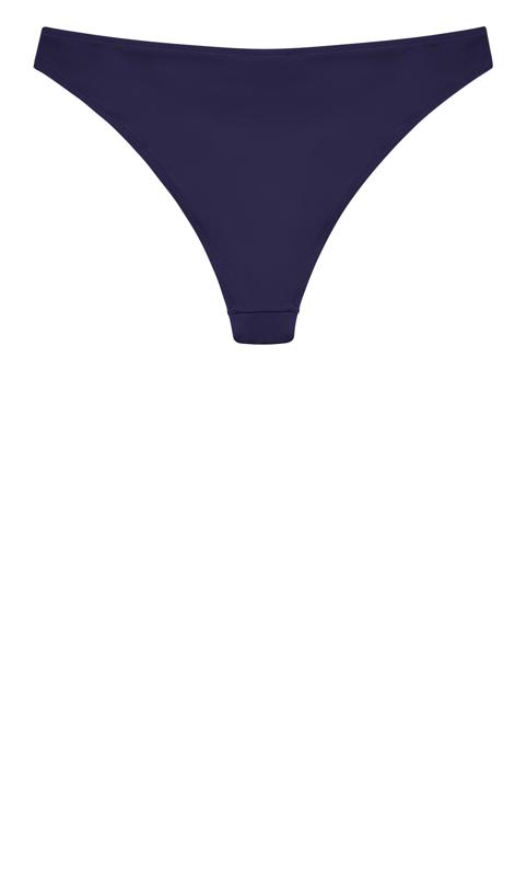 Plus Size Navy Blue Bikini Bottoms 4