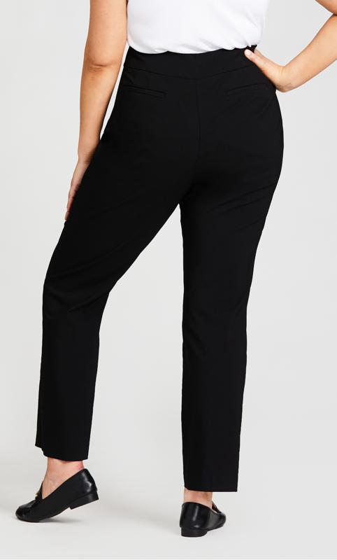 Super Stretch Black Zip Pant Tall Length 6
