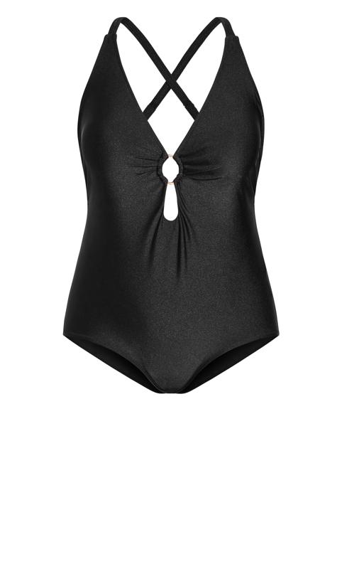 Plus Size Marrakesh Black 1 Piece Swimsuit 3