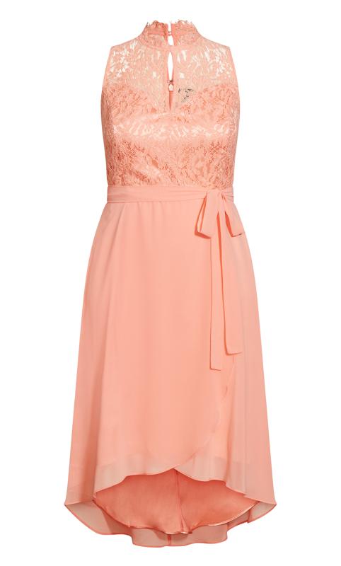 Hi Lo Peach Lover Dress 4