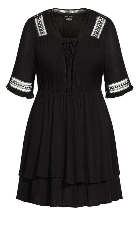 Evans Black Summer Mini Dresses 3
