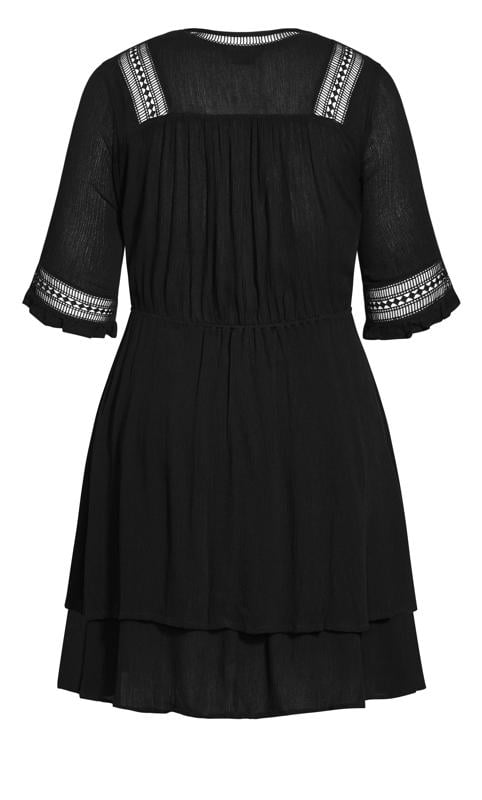 Evans Black Summer Mini Dresses 4