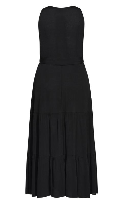 Sunset Maxi Dress Black 4