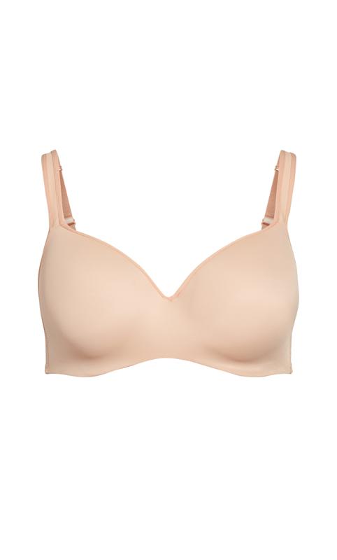 Plus Size Basic Balconette Bra Natural Contouring Concealed