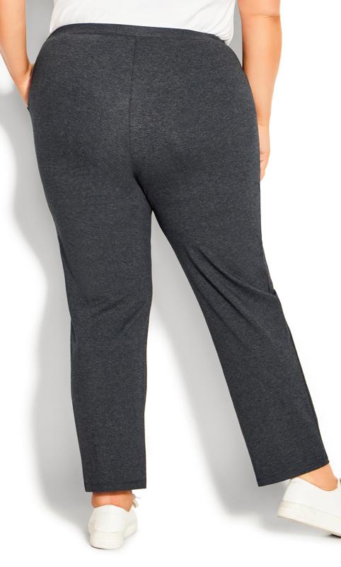 AVENUE | Women's Plus Size Supima® Active Pant Black - petite - 14W/16W