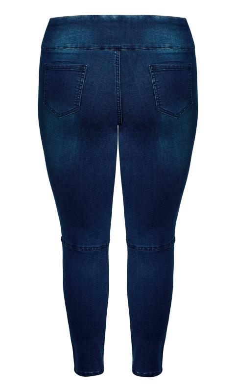 Zim & Zoe Mid Blue Denim Kyrie Skinny Jeans 6