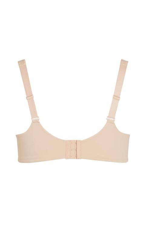 M&S BODY UNDERWIRED SUPERLIGHT SMOOTHING FULL CUP Bra In NUDE Size 32E