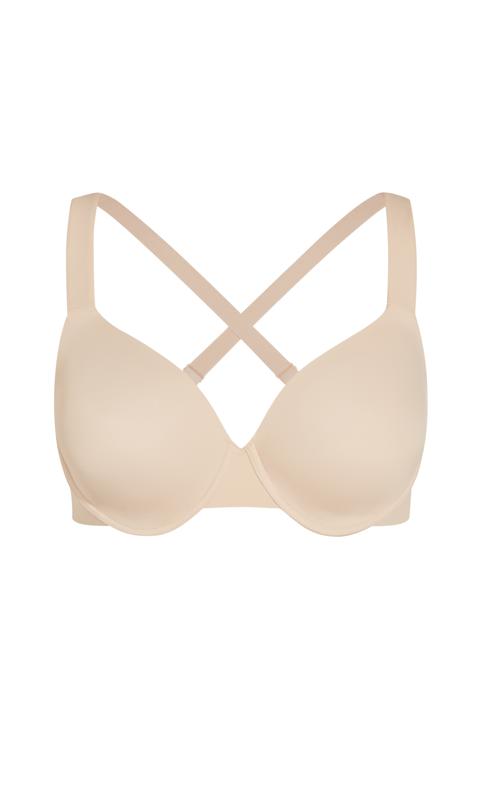 Evans Nude Full Cup Smoothing Underwired Bra 6