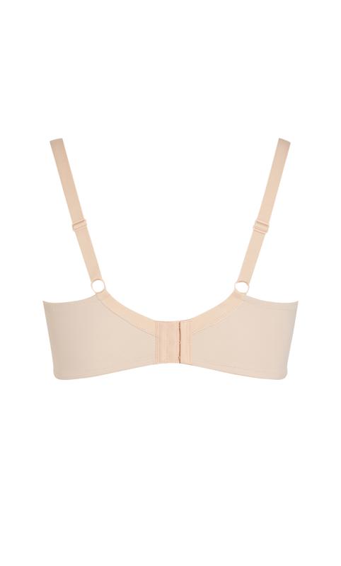 Evans Nude Lace Soft Cup Non-Wired Bra 4
