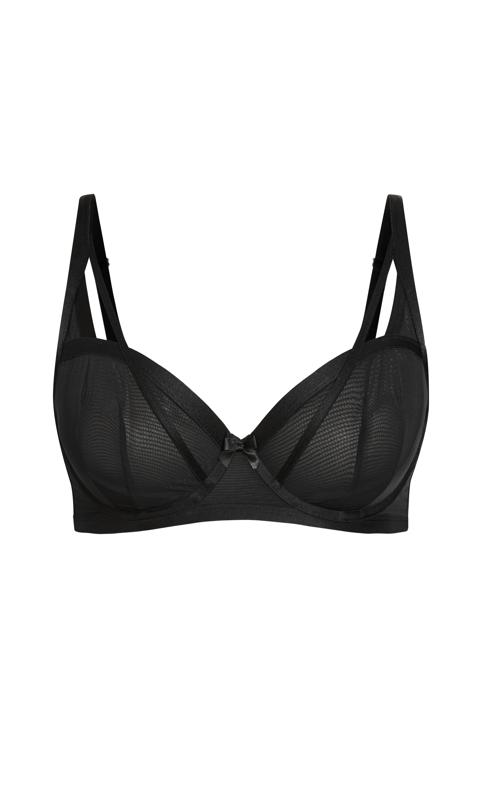 Hips & Curves Black Strapless Multiway Bra