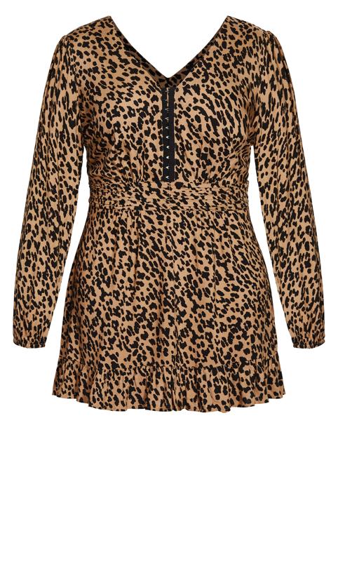 Feline Dress Leopard Print 5