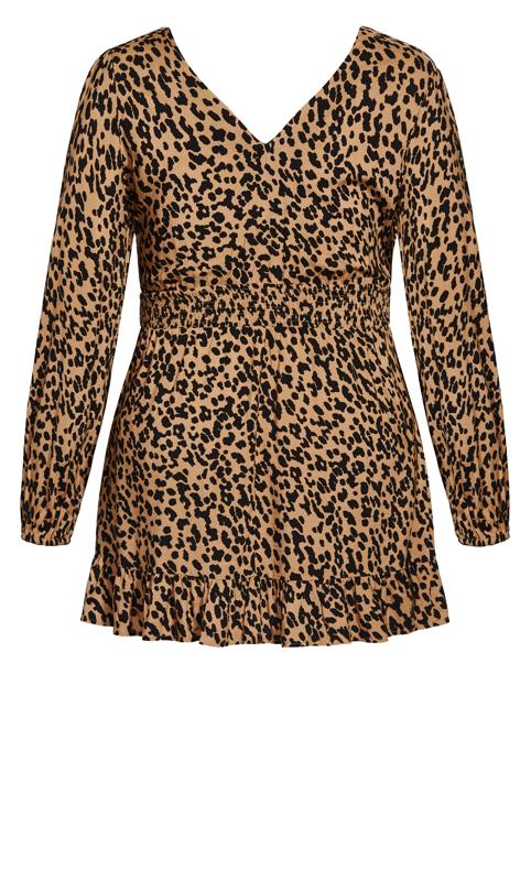 Feline Dress Leopard Print 6