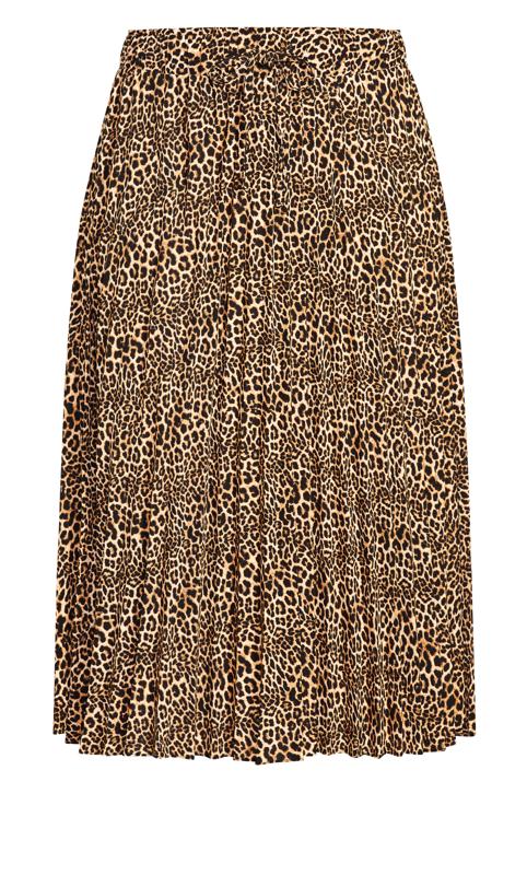 Luxe Animal Skirt Leopard Print 4