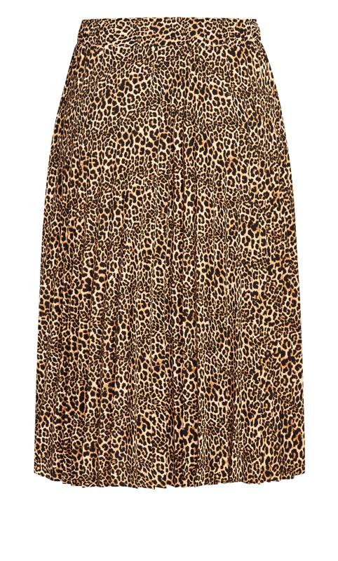 Luxe Animal Skirt Leopard Print 5