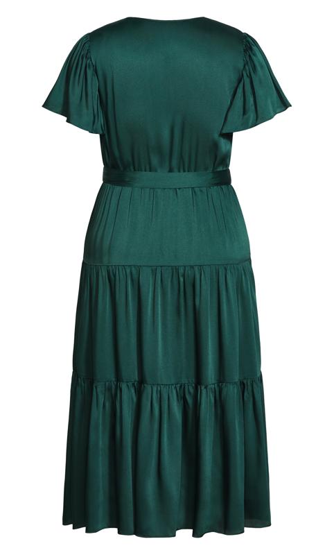 Tiered Sweetness Maxi Dress Emerald 5