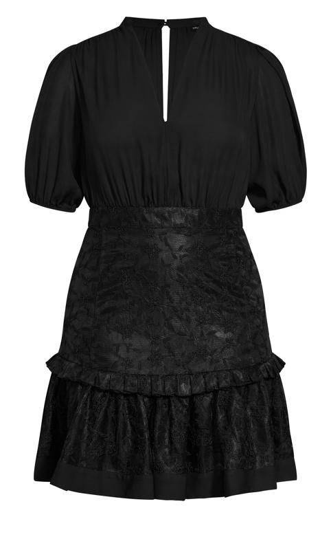 Black Lace Harmony Dress 3