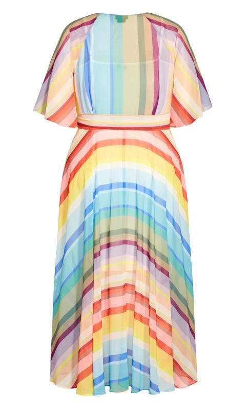Gelato Stripe Multicolor Maxi Dress 5
