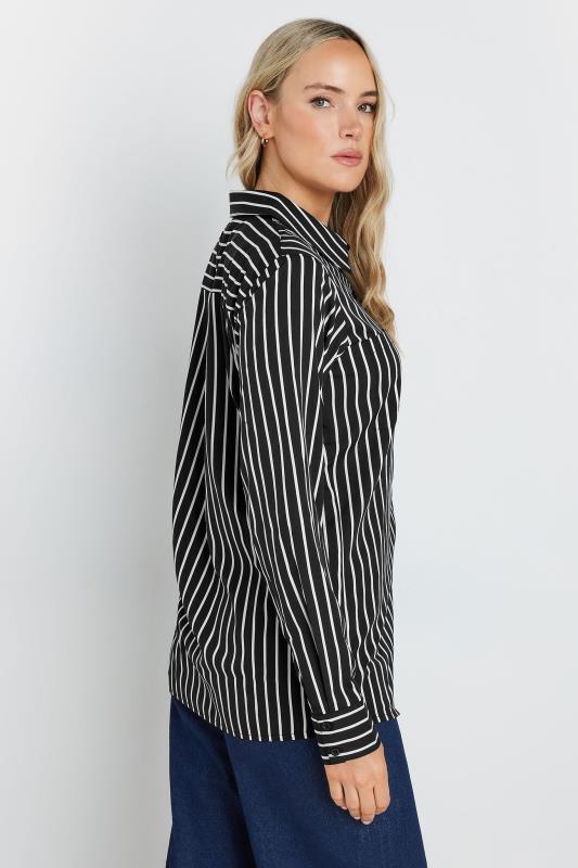 LTS Tall Black Striped Long Sleeve Shirt | Long Tall Sally 4