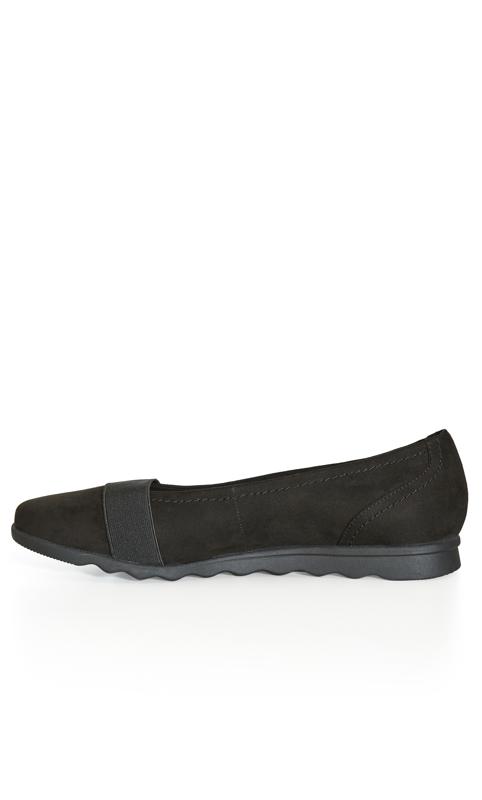 Doris Flat Black Shoe 4