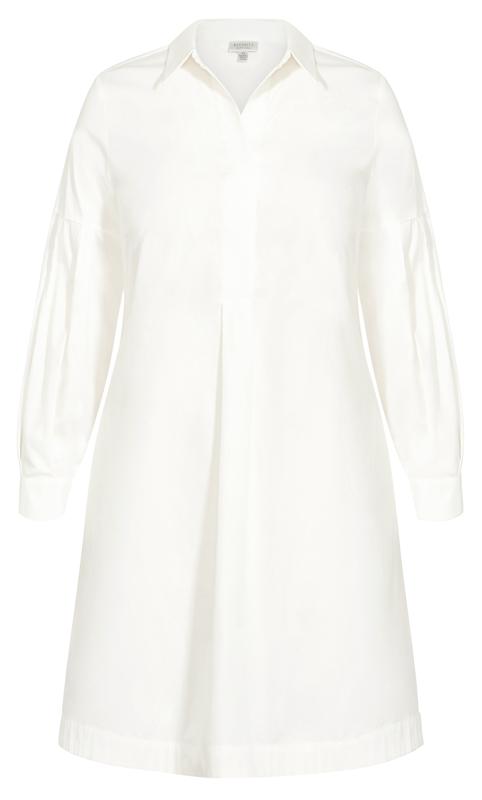Chic Shirt Ivory Dress 6