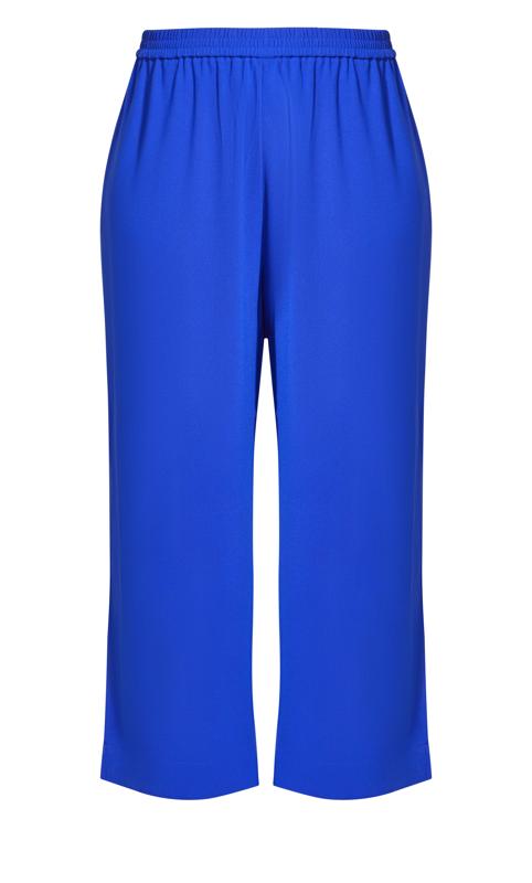 Chic Split Cobalt Blue Trouser 4