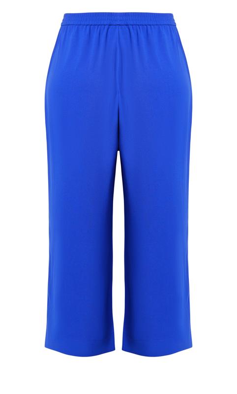 Chic Split Cobalt Blue Trouser 5
