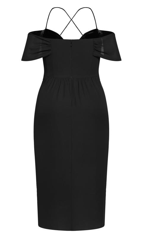 Entwine Maxi Black Dress 4