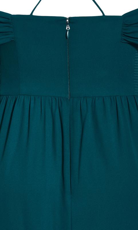 Entwine Emerald Maxi Dress 6