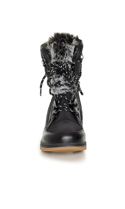 Sonya Black Wide Fit Cold Weather Boot 6