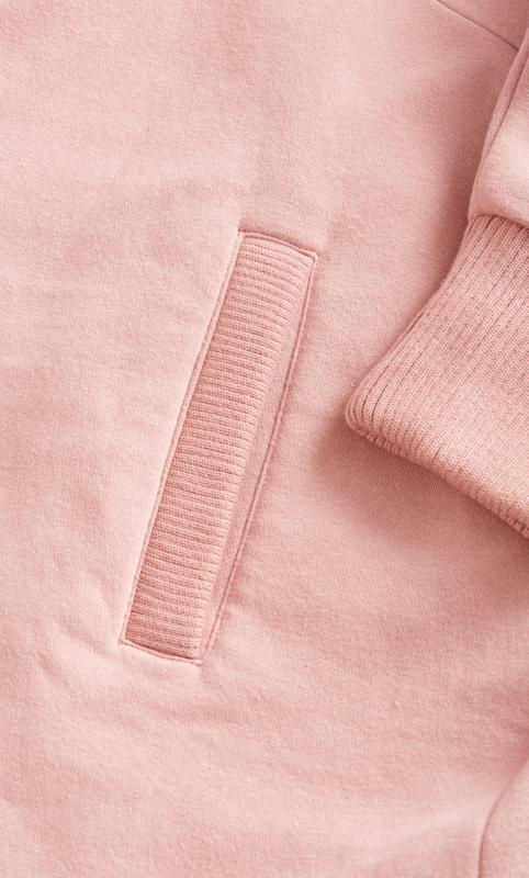 Avenue Pink Fleece Hood Fashion Coat 10
