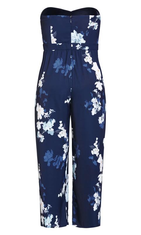 Orchid Navy Strapless Jumpsuit 4