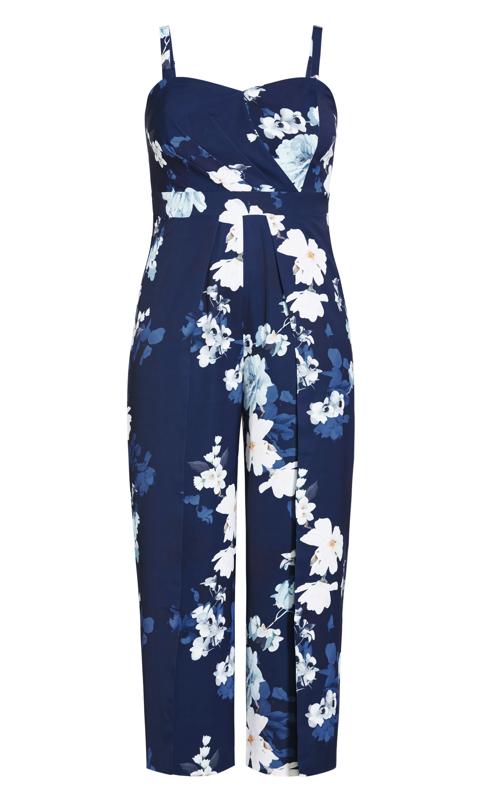 Orchid Navy Strapless Jumpsuit 5