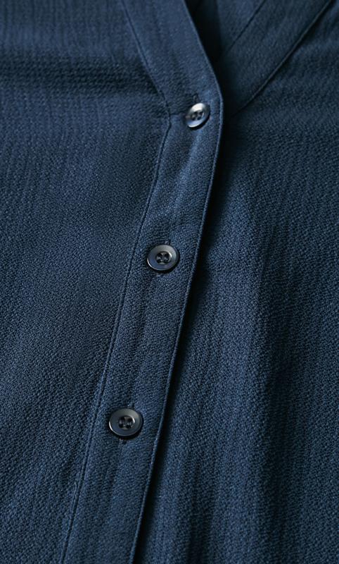 Evans Navy Blue Longline Shirt 10