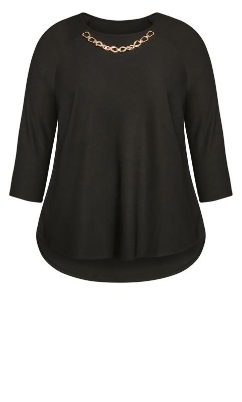 Evans Black Long Sleeve Top 6