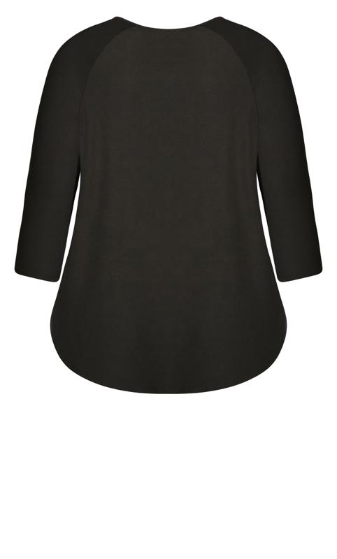 Evans Black Long Sleeve Top 7