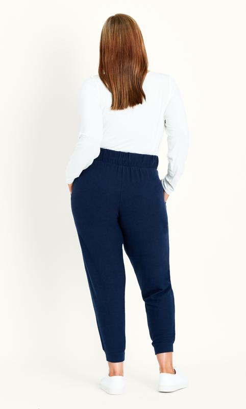 Soft Touch Navy Tapered Trouser 4