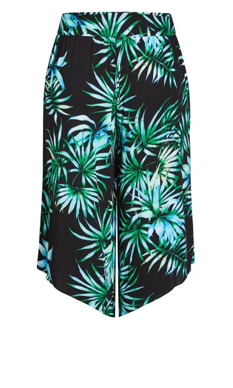 Phi Phi Black Palm Print Trouser 4