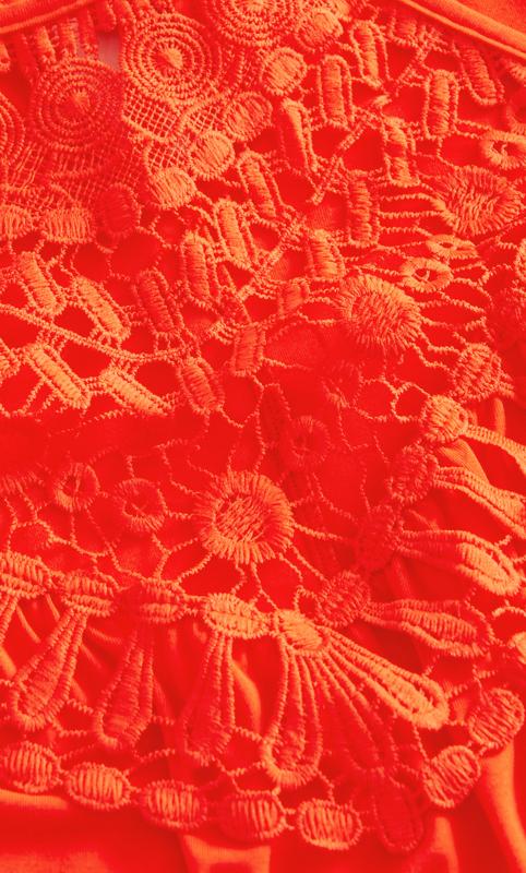 Island Crochet Tigerlily Red Halter Neck Top 7