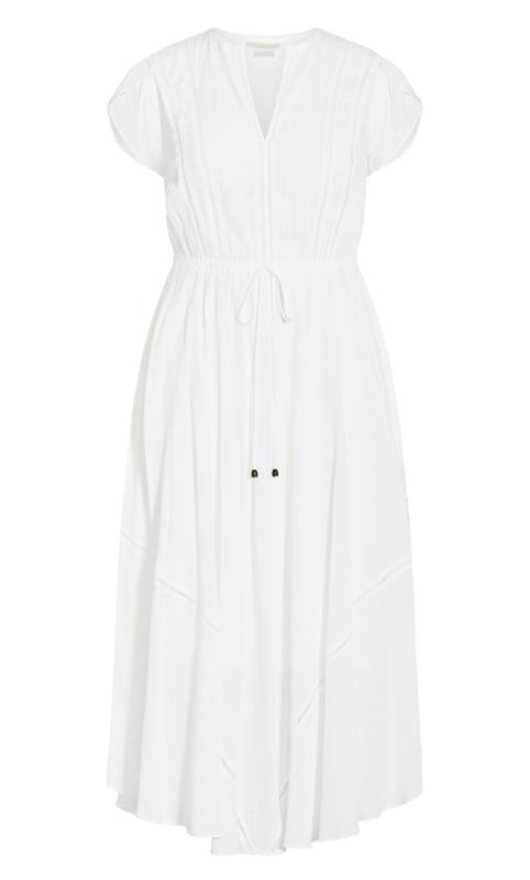 In Motion Ivory Maxi Dress 3